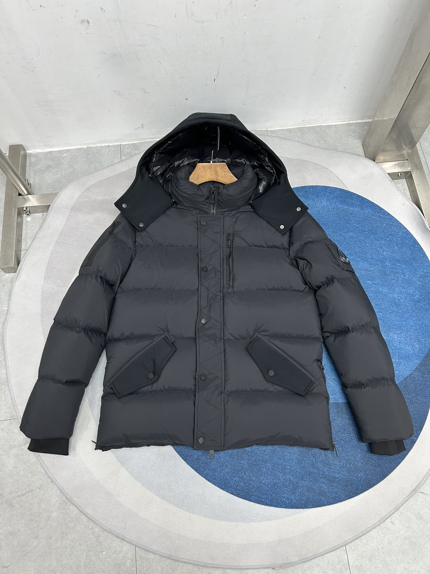 Moose Knuckles Hooded Down Puffer Jacket Moose Knuckles Hooded Down Puffer Jacket
